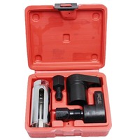 Jeu de douilles pour capteur d'oxygène en acier au chrome-vanadium de qualité supérieure, outils de démontage à entraînement carré et type étoile pour réparation et entretien automobile en usine