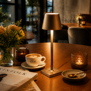 Lampe de table LED moderne sans fil, <span class=keywords><strong>rechargeable</strong></span> par USB, avec capteur tactile, lampe de bureau en alliage d'aluminium, veilleuse pour chambre à coucher, salle à manger, maison - Product Image 3