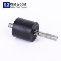Soportes de Goma Natural M8, Amortiguador, Antivibración, Bloque Silencioso