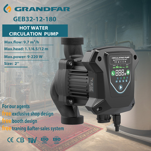 Grandfar ปั๊มหมุนเวียนน้ำร้อนอัตโนมัติในครัวเรือน220V 9-220W, ปั๊มหมุนเวียนน้ำร้อนอัตโนมัติสำหรับใช้ในครัวเรือนมี GEB32-12-180 - Product Image 1