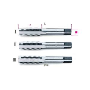 BETA - 004300057 Machos de mano Rosca UNC de acero cromado (paquete múltiple)-ACCESORIOS DE HERRAMIENTAS ELÉCTRICAS EAN 8014230141787 - Product Image 1