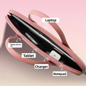 MKW5105 nuovo Logo personalizzato di design in Silicone valigetta per Laptop leggero da 14 pollici <span class=keywords><strong>borsa</strong></span> per Computer portatile resistente da <span class=keywords><strong>donna</strong></span> <span class=keywords><strong>borsa</strong></span> per Laptop - Product Image 3