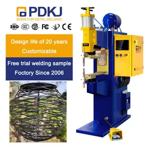 PDKJ produsen mesin las Spot logam lembaran pelepasan kapasitif otomatis kualitas tinggi