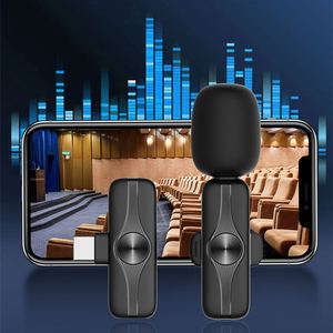Black+Pink Lovers Wireless Lavalier Microphones for Phone/Audio/PC Webcast/Online Teaching/Short Video/Live Broadcasting - Product Image 4