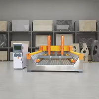 Macchina per Incisione su Pietra 3D JK di Alta Qualità, Router CNC a 4 Assi, 5.5kW, 380V, Garanzia di 3 Anni, Lunghezza Massima di Taglio 3200mm, Motore PLC