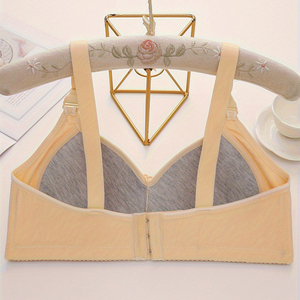 6 pezzi di biancheria intima da donna di alta qualità con spalline morbide imbottite e resistenti, fascia <span class=keywords><strong>taglie</strong></span> <span class=keywords><strong>forti</strong></span>, reggiseno senza cuciture Push up - Product Image 2