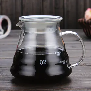 Hittebestendige Glas Thee En 600Ml Glas Koffie Pot