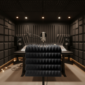 Panneaux de mousse acoustique 30x30cm Isolation phonique Studio Mur Plafond Design moderne - Product Image 2