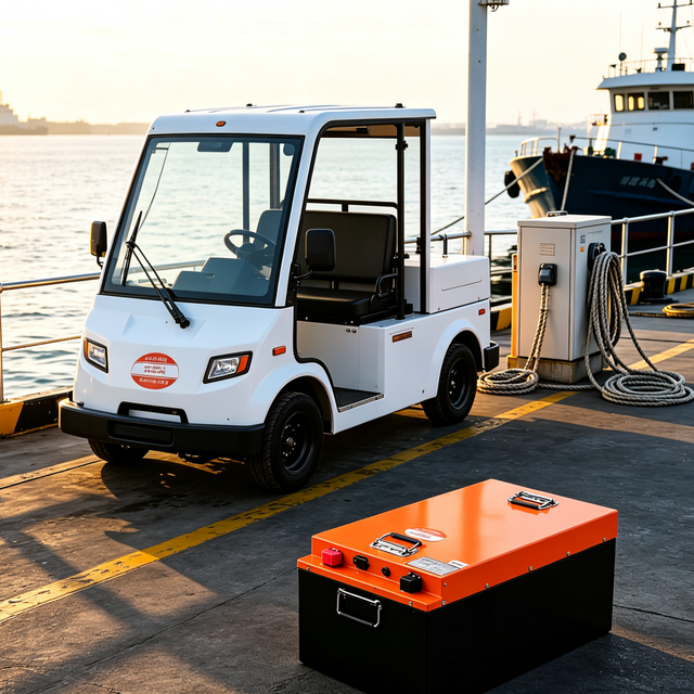 60V120Ah High Current LFP Battery Fully Sealed Sheet Metal Welding Box Portable Double Handle Power Battery Pack