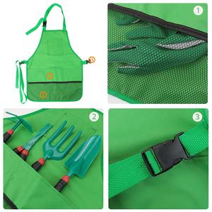 Ensemble d'outils de jardin pour enfants, kit d'outils à main de jouets de jardin avec <span class=keywords><strong>brouette</strong></span> cadeau pour enfants - Product Image 3