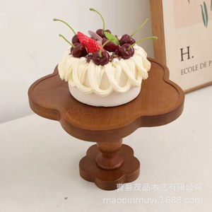 Plateau en bois irrégulier pour bougies, aromathérapie, décoration, hôtel, café, thé - Product Image 2