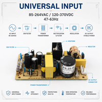 Alimentation à découpage à cadre ouvert PS-25-12 12V 2.1A 25W CA/CC à sortie unique pour contrôle industriel et instruments