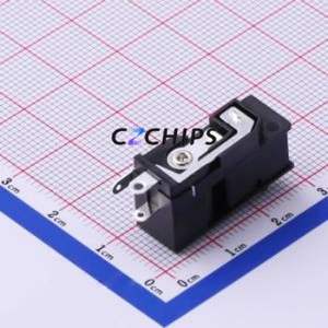 RJ-005 Rocker Switch Switch ( Rocker Shape: Concave Bend )( Pin Style: Solder Tab )( Rocker Color: Black ) - Product Image 2