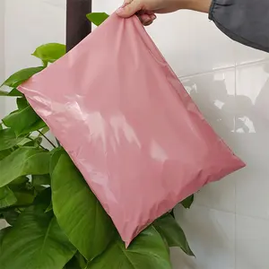 服装包装防撕裂Cora粉色Pollybag塑料袋，适用于运输