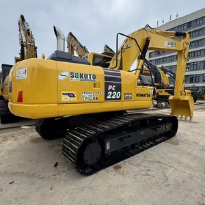 รถขุดไฮดรอลิกตีนตะขาบ Komatsu PC220 มือสอง ขนาด 22 ตัน นำเข้าจากญี่ปุ่น สำหรับงานก่อสร้าง - Product Image 5