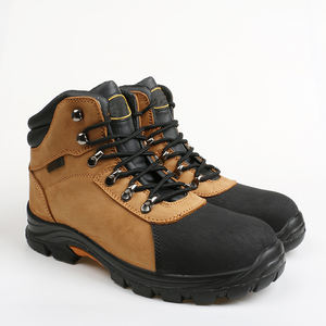 Fabricant d'usine de chaussures de sécurité personnalisées pour hommes bout en acier antistatique cuir antidérapant résistant aux coups de couteau imperméable s3 - Product Image 1