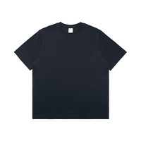 Lot de 50 T-shirts pour hommes en coton Pima à fibres longues, style Old Money, avec triple couture à l'épaule droite, finition à l'ammoniaque liquide, couleur unie et fraîche