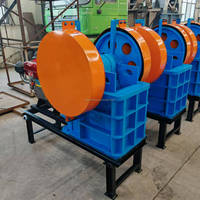 Petit mini moteur diesel portable PE Mobile fer or minerai granit pierre concassage de roche concasseur à mâchoires primaire prix de la machine à vendre