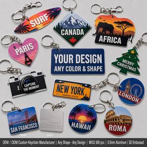 Portachiavi in Alluminio Leggero 3D Goffrato Personalizzato '<span class=keywords><strong>Buon</strong></span> Hanukkah' Verificato SGS, Regalo per Festività Ebraiche, Vendita all'Ingrosso - Product Image 2