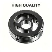 Pièces usinées CNC sur mesure de haute précision, composants mécaniques en aluminium anodisé, service professionnel de fabrication métallique