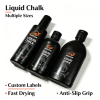 Craie liquide à séchage rapide, absorbant la transpiration, sans poussière, améliorant l'adhérence, formule à base d'alcool, carbonate de magnésium, pour l'escalade et la gym.