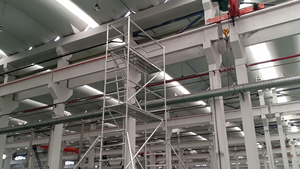 Алюминиевые мобильные строительные леса, легкие лестничные леса для промышленного использования - Product Image 3