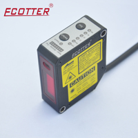 ECOTTER LSD-30 Capteur de distance laser analogique 485 haute précision Commutateur de portée 30mm Sortie analogique