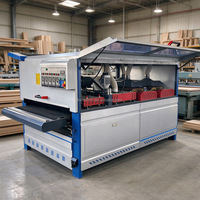 Machine de polissage automatique pour meubles en bois, équipement de ponçage à brosse pour portes d'armoires et surfaces peintes en MDF