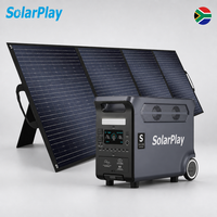 Solarplay Venta al por Mayor de Estación de Energía de 3600W 3840Wh con Paneles Solares de 400W, Carga Rápida AC y Solar MPPT, Calidad de Marca Confiable