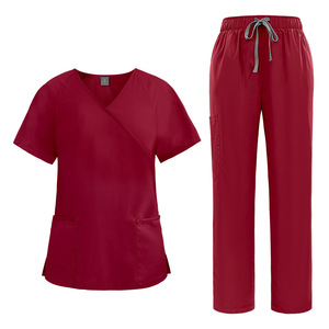 Uniformes de salle d'opération d'hôpital médecin infirmier logo personnalisé médical gommages pour médecin infirmière vêtements de travail d'hiver et d'été - Product Image 3