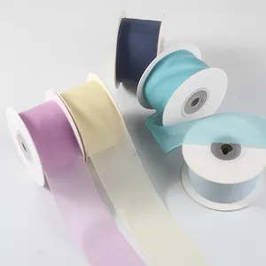צבע מוצק מט שלג סרט 100% פוליאסטר אביזרי שיער פרידי מעיים מעור בגדים בגדים מתנה תיבת אריזת ג 'לי - Product Image 5