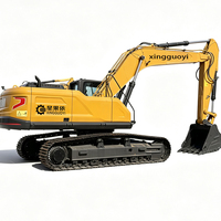 Excavatrice sur chenilles robuste XGY DX/H Series DX360LC-C, excavatrice hydraulique multi-usages pour l'exploitation minière, la rupture de roches et le creusement