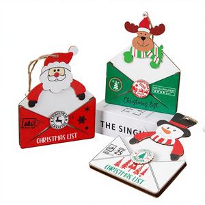 Décorations de Noël transfrontalières : Pendentifs, Enveloppes de <span class=keywords><strong>Père</strong></span> Noël, Bénédictions, Ornements de Noël personnalisés, Liste de Noël - Product Image 2
