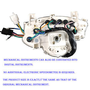 Compteur de vitesse numérique pour <span class=keywords><strong>moto</strong></span> Export X1R 135, instrument LCD, <span class=keywords><strong>chronomètre</strong></span> électronique, étanche, réglage automatique de la luminosité - Product Image 4