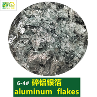 10G/couleur * 3 pots de flocons de feuille d'or ensemble avec argent/or/or Rose pour artisanat/résine/bricolage/dorure Total 30g flocons d'aluminium