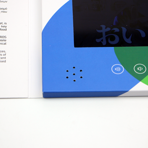 Tarjeta de libro de vídeo de cumpleaños de 7 pulgadas, invitación Lcd de 4GB, regalo, tarjeta de felicitación de música, subir videos, fotos, invitación de <span class=keywords><strong>boda</strong></span> - Product Image 4