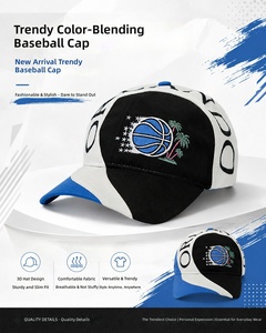 Gorra de Béisbol Bordada con el Logotipo de los <span class=keywords><strong>Orlando</strong></span> <span class=keywords><strong>Magic</strong></span>, Venta al Por Mayor de Fábrica, Gorra Deportiva Ajustable con Bloques de Color Personalizados, Suministro al Por Mayor - Product Image 6