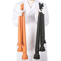 Plug anal en silicone extra long avec marques de mesure, dilatateur anal, jouet de massage, jouet sexuel pour adultes, jouet de masturbation