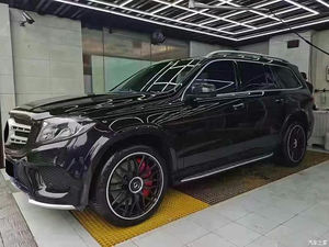 Para <span class=keywords><strong>Mercedes</strong></span> Benzs <span class=keywords><strong>GLS</strong></span> X166, actualización a <span class=keywords><strong>GLS</strong></span> AMG63, kit de carrocería de estilo AMG delantero y trasero deportivo con nuevos recortes de parachoques, kits de carrocería - Product Image 5