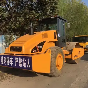 Gebrauchte Bagger chinesische Original gebrauchte LiuGong Straßen walze zu verkaufen