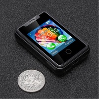 Mini Teléfono con Funciones 8XR, Pantalla de 1.77 Pulgadas, Red 2G GSM, Marcador Inalámbrico, SMS, Multimedia, Tamaño de Bolsillo, Dispositivo Móvil Pequeño
