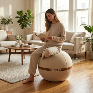 Silla de Yoga Antiexplosión de 65 cm, Pelota de Yoga Pezziball, Asiento Ergonómico para Oficina, Venta al por Mayor OEM, Oeko-Tex - Product Image 2