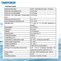 Analyseur d'ions sodium TP3300 : Détection par équation de Nernst, Précision, Utilisation Simplifiée, Consultation des Données, Optimisé pour la Qualité de l'Eau Environnementale