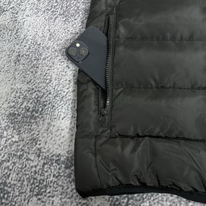 Setelan Latihan Sepak Bola Neymar Eropa Ringan dan Hangat Rompi Tanpa Lengan Rompi Reflektif Jaket Katun Jaket Olahraga - Product Image 4