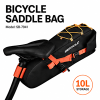 Sacoche de selle/vélo multifonctionnelle imperméable grande capacité pour VTT