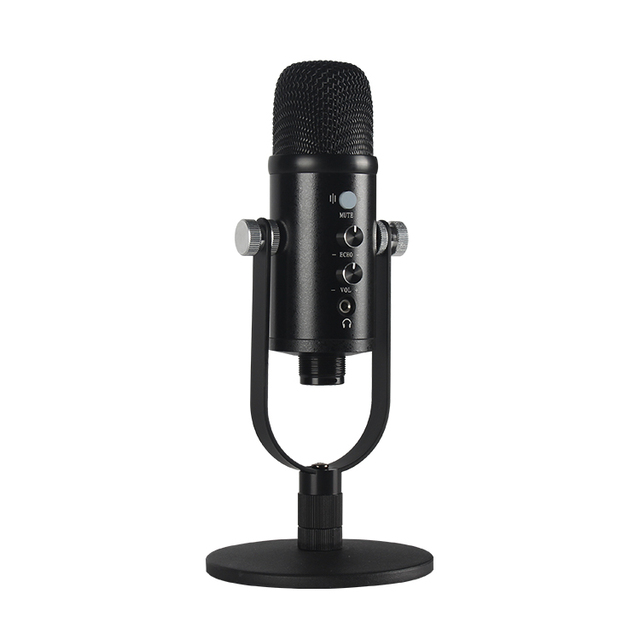 Best Sales Handheld Condenser Microphone Professional USB Kit Studio Microphone Condenser Microphone Stand for Broadcasting
