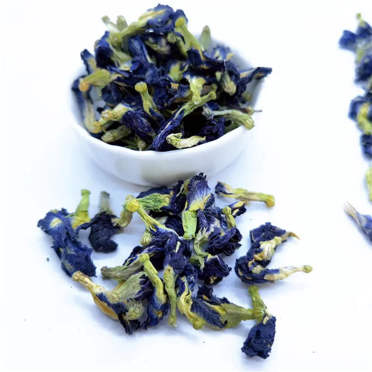 Herbal Tea Organic Die Dou Hua Natural Organic Butterfly Pea Flower Herbal Tea