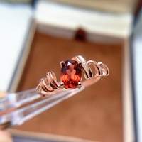 Good Price Custom Twist Band 925 Silver Natural Gemstone Ring Replaceable Loose Stone Factory Wholesale Women Jewelry