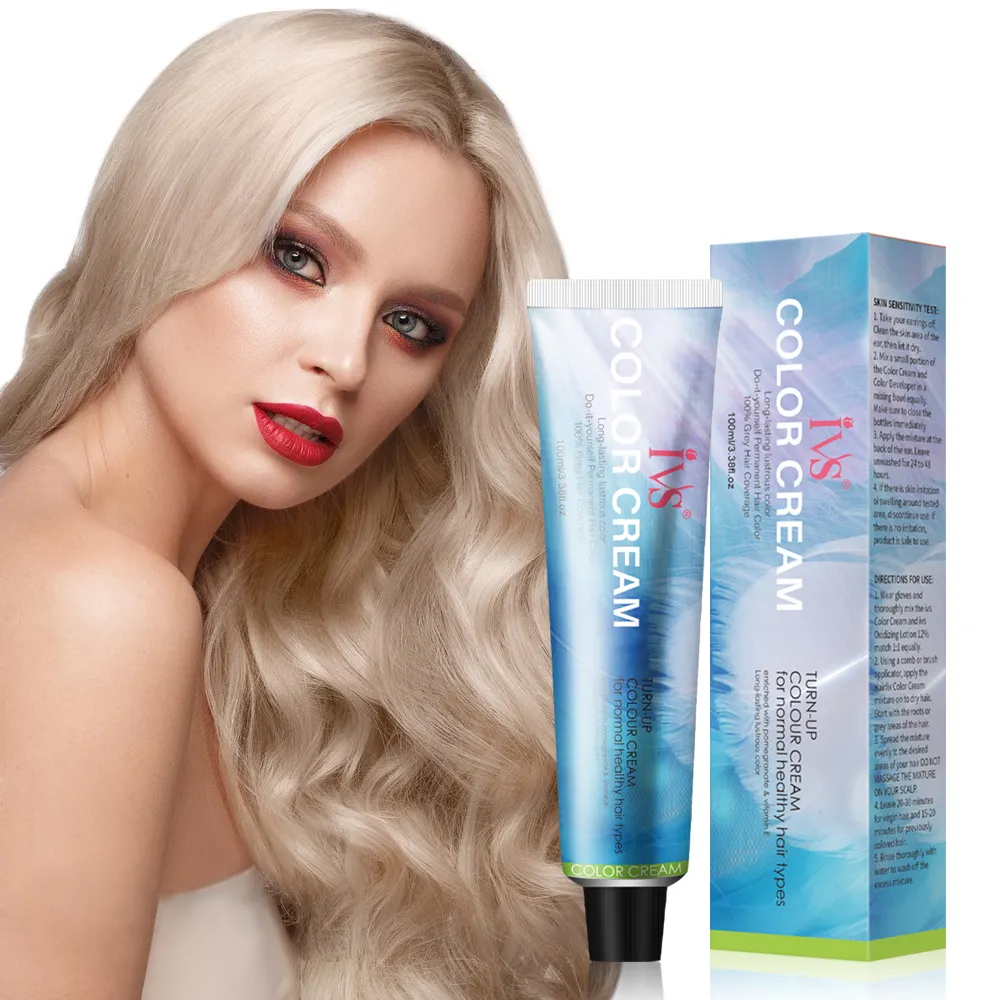 Hair cream women pewarna rambut tintes de cabello Color cream shiny color long lasting long free ammonia dye hair cream