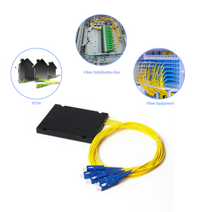 Nhà Máy Giá 1*8 1x16 1*32 1*64 ABS loại hộp PLC <span class=keywords><strong>Splitter</strong></span> với SC/APC hoặc SC/UPC kết nối PLC <span class=keywords><strong>Splitter</strong></span> ABS hộp mô-đun - Product Image 4